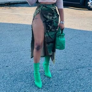 Camo skirt